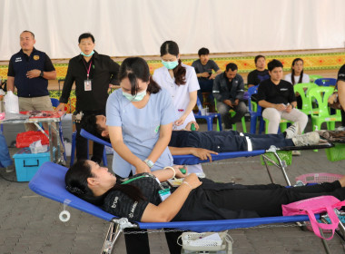 กิจกรรมบริจาคโลหิต ภายใต้โครงการ "หนึ่งความดี ล้านความรัก ... พารามิเตอร์รูปภาพ 13